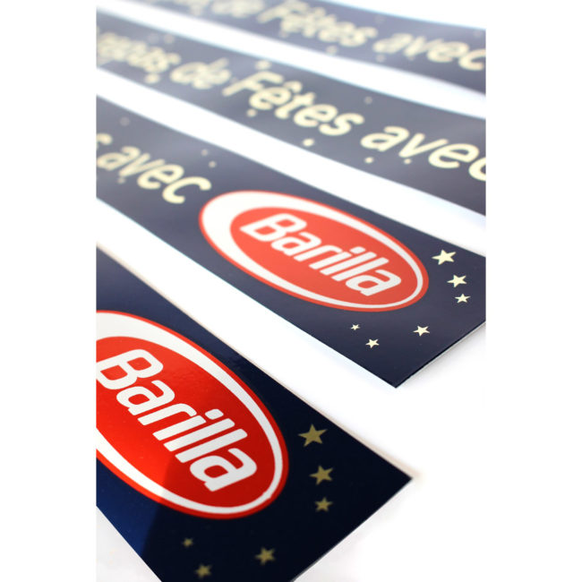 Adhésif vinyle métallisé