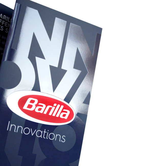 Dépliant UV sélectif