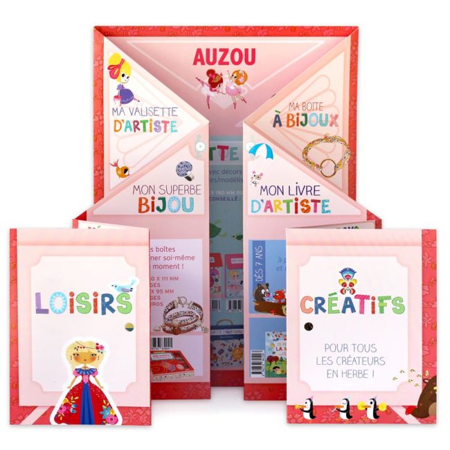 Dépliant accordéon pyramide Auzou